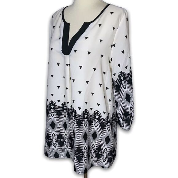 EVERLY popover blouse size M - Picture 1 of 9